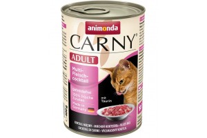 کنسرو کوکتل گوشت CARNY مخصوص گربه بالغ/ 400 گرمی
